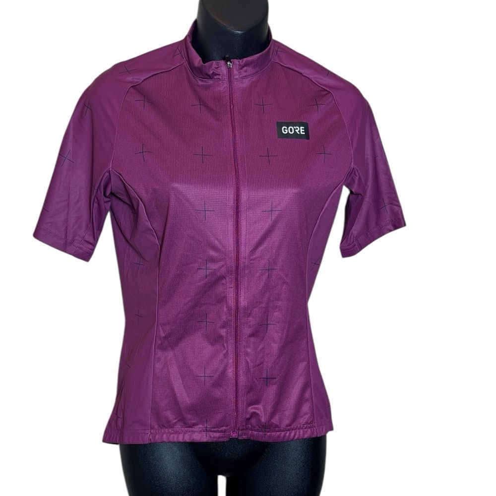Gore bikewear women’s daily jersey process purple/black xs 0-2 nwt cycling